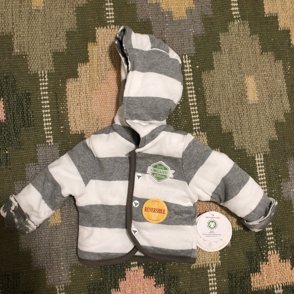 Burt's Bees Baby Other - Burt’s Bees | Reversible Coat | 0-3 months